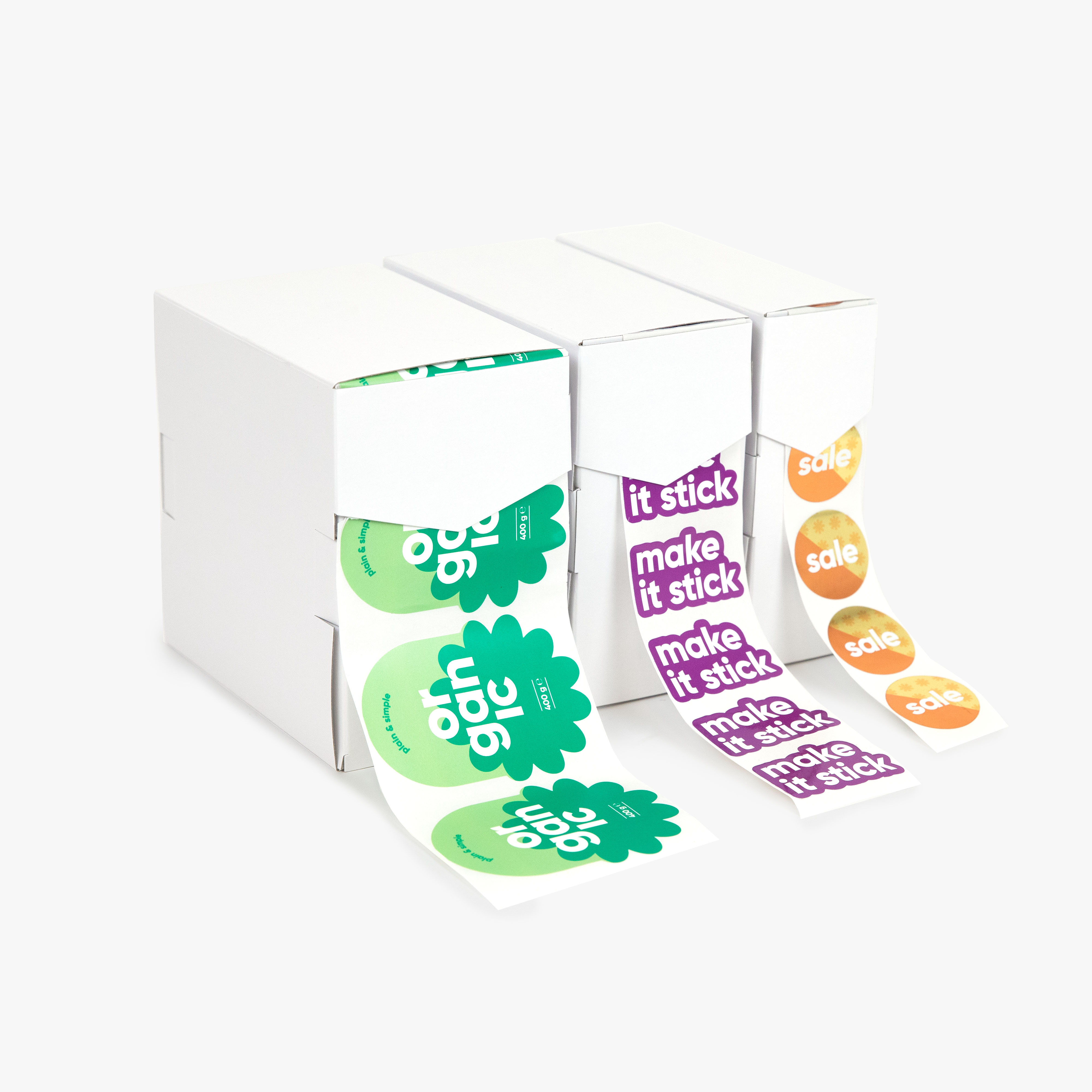 Etikettenspenderbox